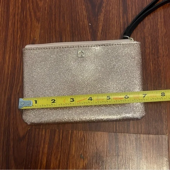 Kate Spade Gold Glitter Wristlet - Picture 6 of 7